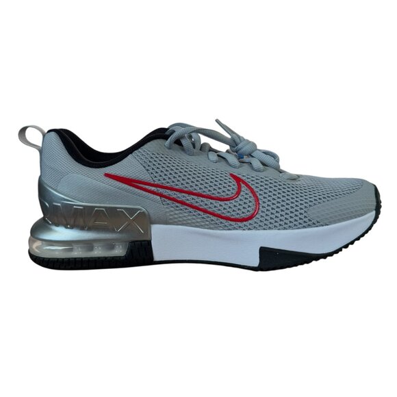 Nike air max alpha trainer 6 silver and red athletic sneakers men's size 12 - Picture 2 of 13